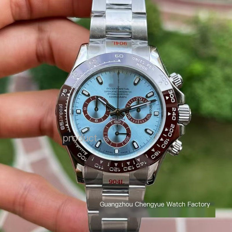 Laojia Daytona Automatic Men's Watch with Steel Band