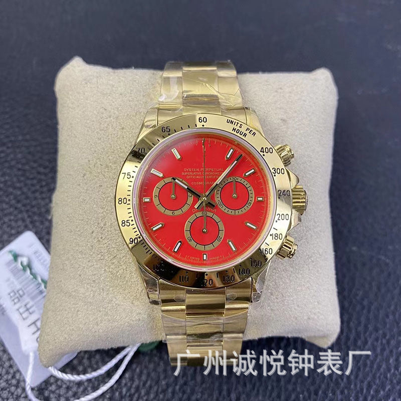 Laojia Daytona Automatic Men's Watch with Steel Band
