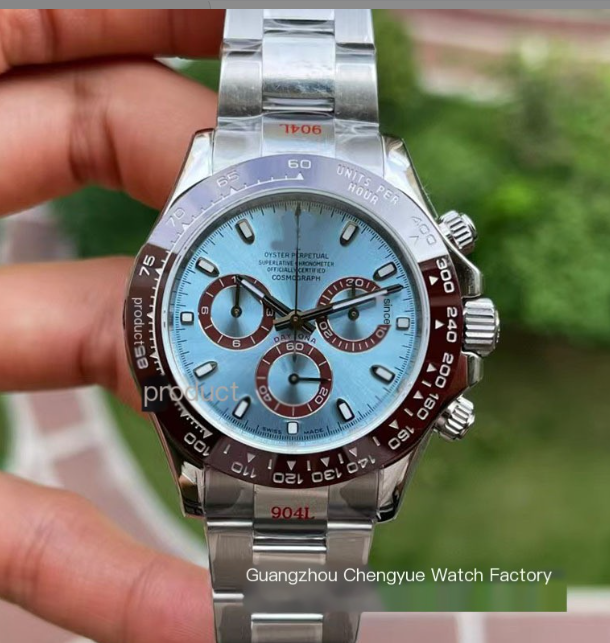 Laojia Daytona Automatic Men's Watch with Steel Band